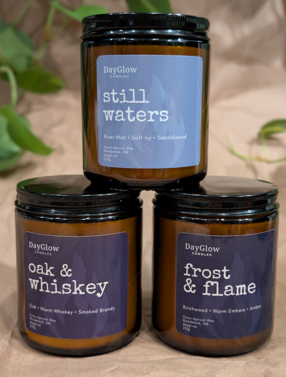 Candles - The Amber Collection