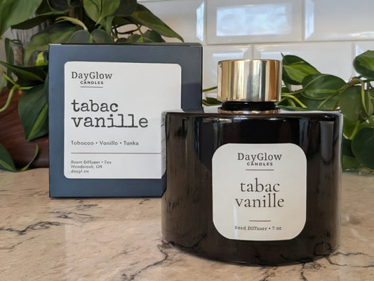 Tabac Vanille Reed Diffuser - DayGlow Candles